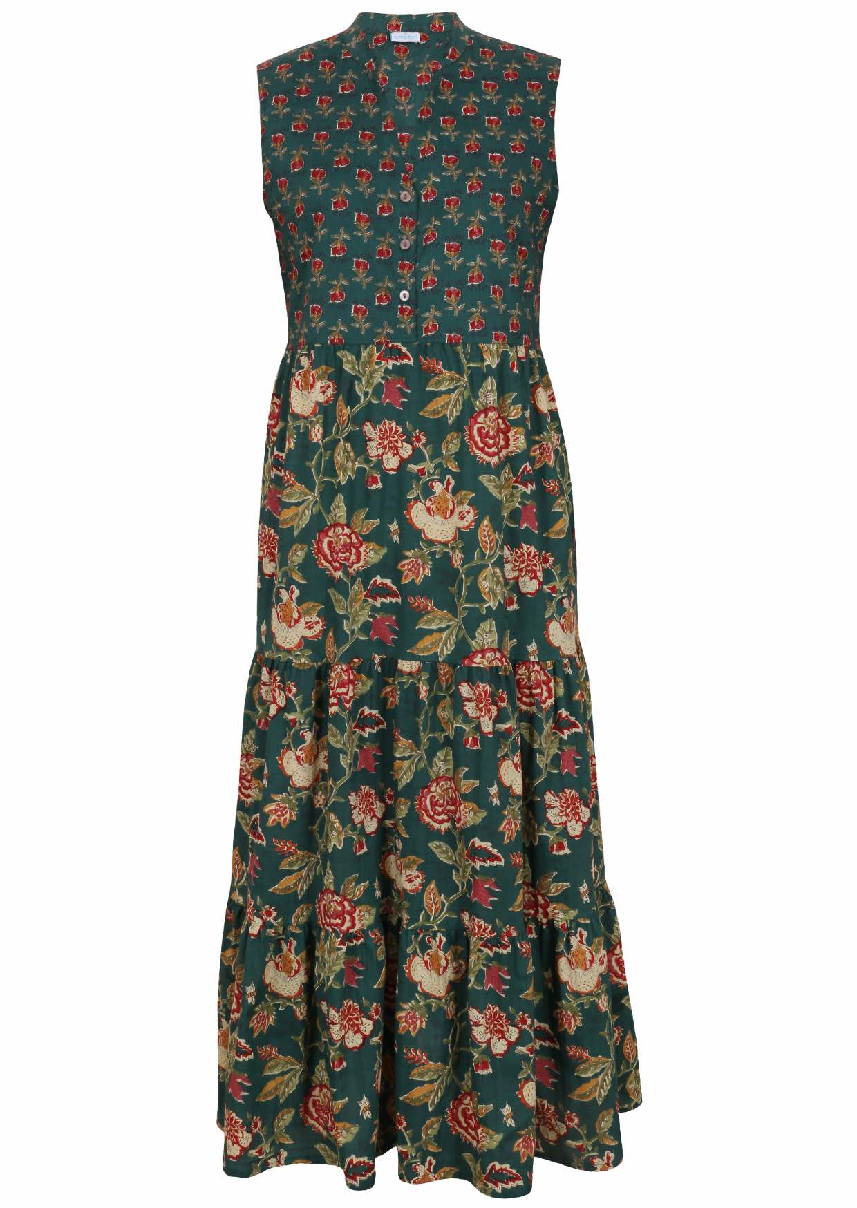 Boho Tiered Maxi Dress Wild Garland
