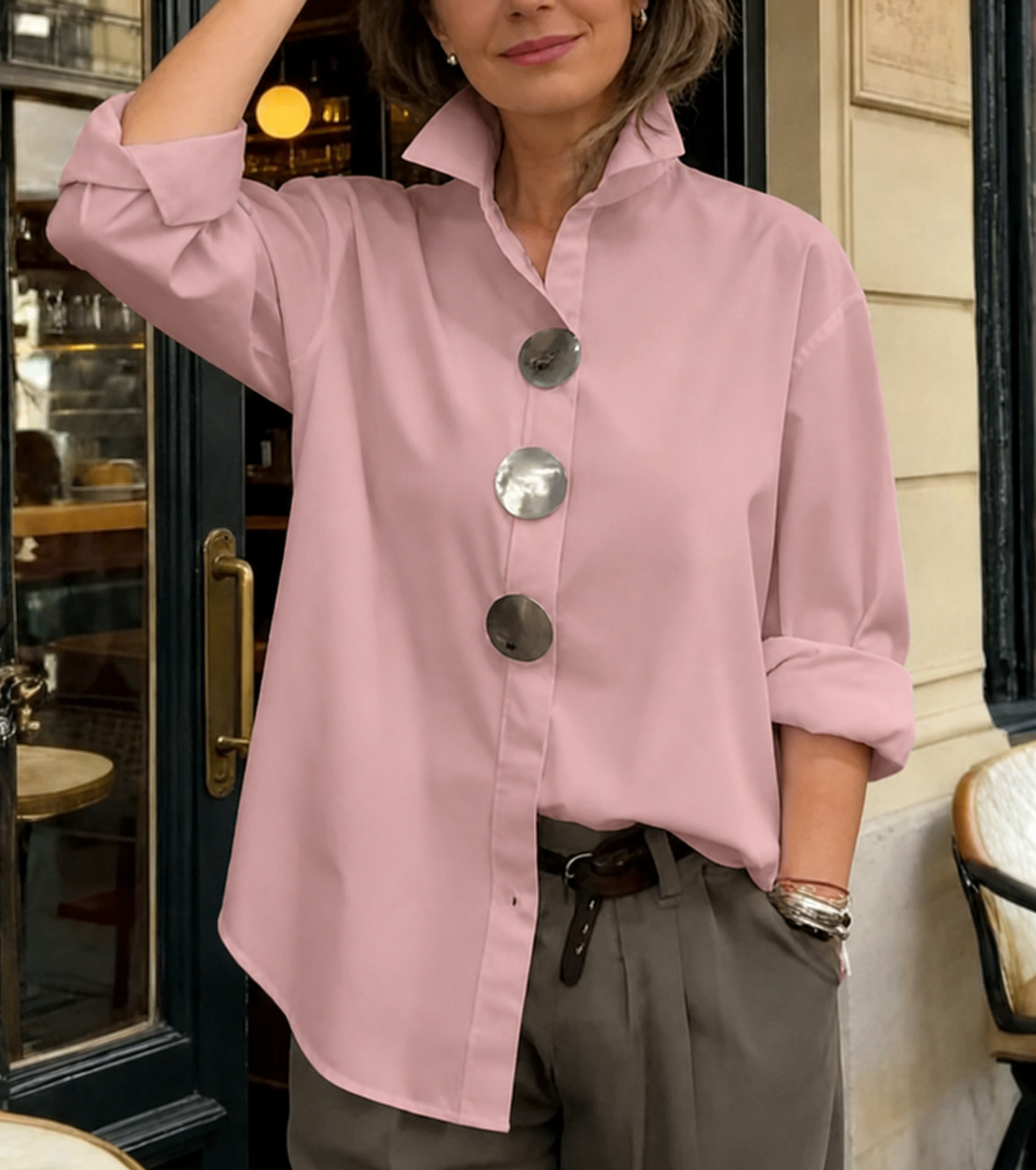 Queniva - Structured Blouse